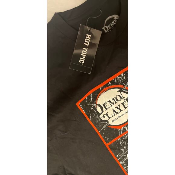 Demon Slayer Graphic T-Shirt Black UNISEX T SHIRT - Size: Small - excellent - Picture 5 of 8